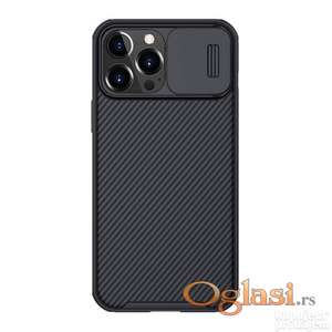 Maska za iphone 13 pro max Nillkin cam shield pro crna